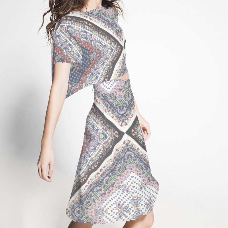 Mehrfarbige Patchwork-Mullbinde - Ribes y Casals