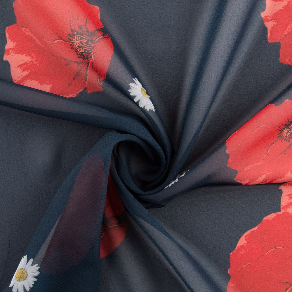 Mohn-Polyester-Gaze - Ribes y Casals