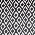 Ethnische Polyester-Gaze Schwarz - Ribes y Casals
