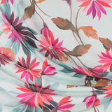 Polyester-Gaze Exotisch Blau - Ribes y Casals