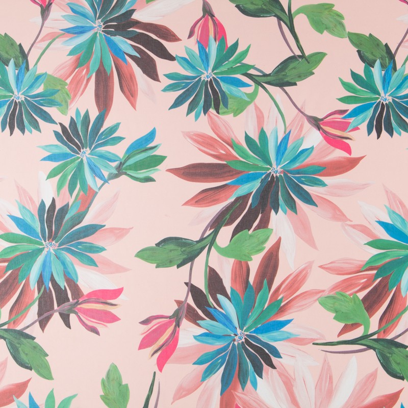Polyester-Gaze Exotisch Rosa - Ribes y Casals