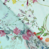 Plumeti Polyester Gaze Wasser Grün - Ribes y Casals