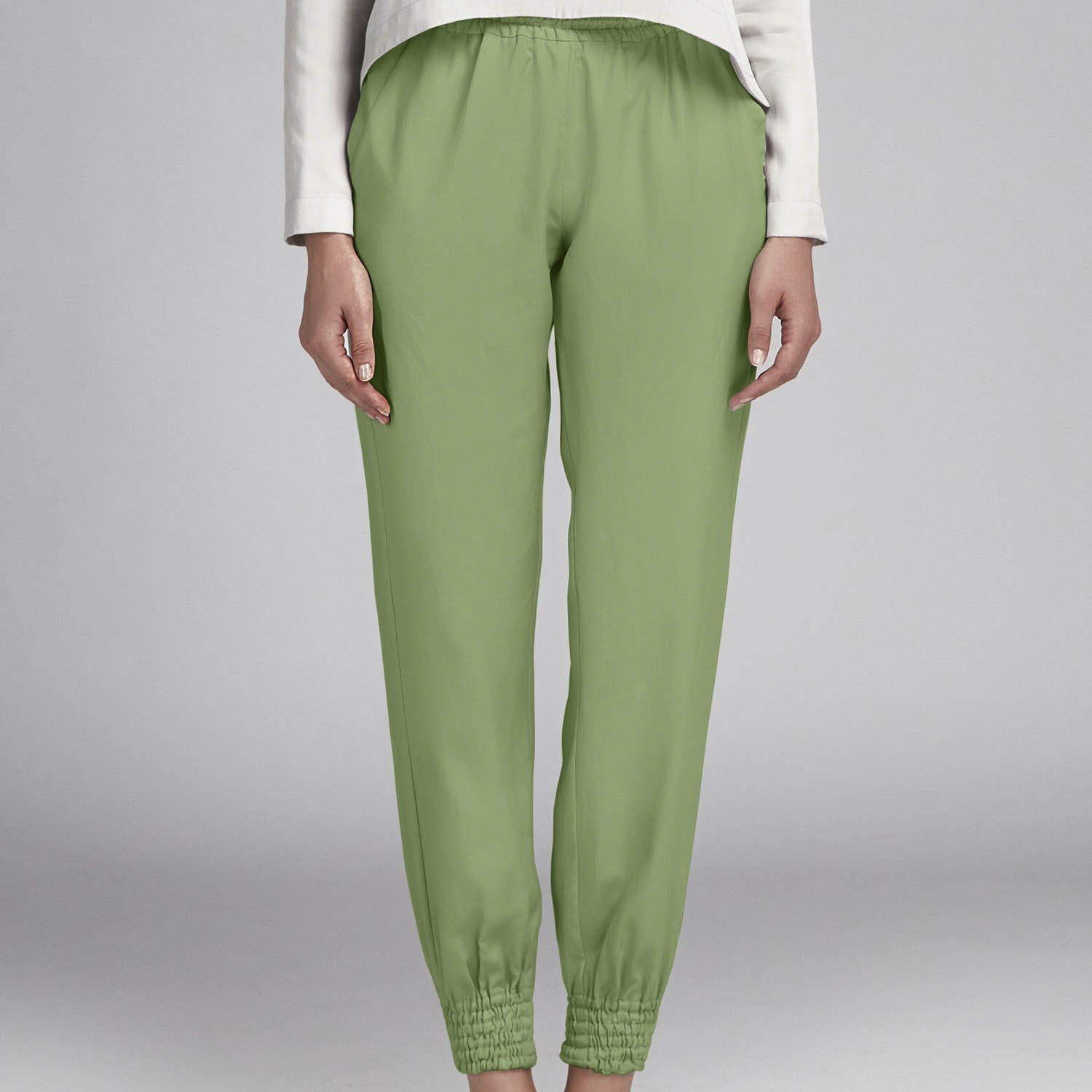 Hellgrüne Polyester-Gaze - Ribes y Casals