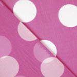 Mull Tornasol Polka Dot Fuchsia - Ribes y Casals
