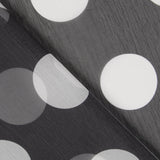 Mull Tornasol Polka Dot Schwarz - Ribes y Casals