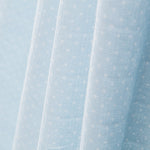 Blaue bedruckte Baumwollgaze - Ribes y Casals
