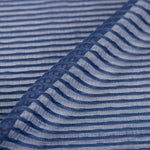 Fein gestrickte gestreifte Marine - Ribes y Casals