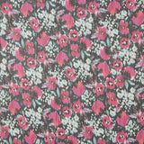 Mull Bambula Lurex Mohnblumen - Ribes y Casals