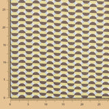 Polyester Bambula Polyester Geo Rund Gelb - Ribes y Casals
