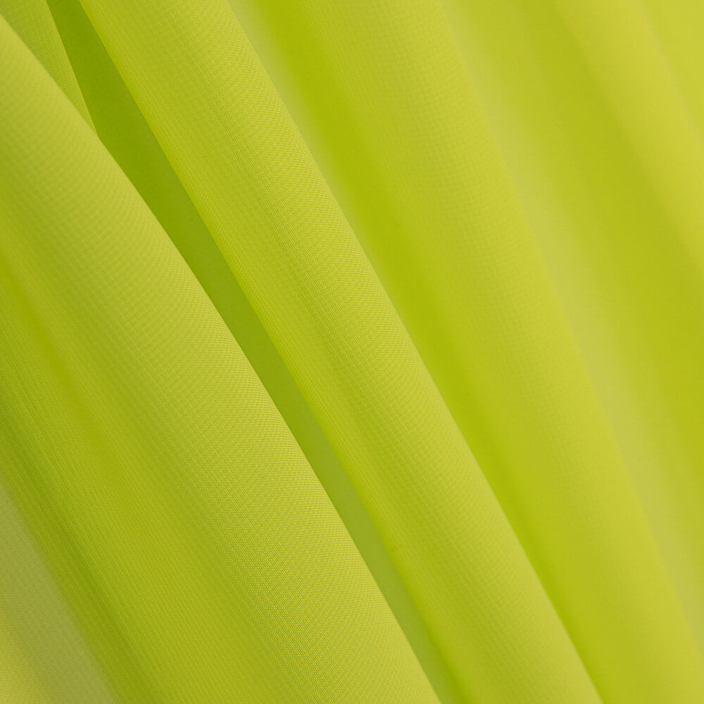 Limonengrüne Chiffon-Gaze - Ribes y Casals