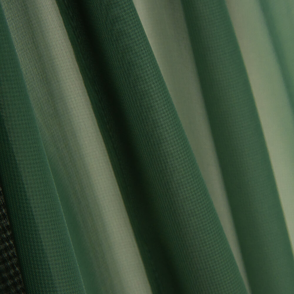 Flaschengrüner Chiffon-Gaze - Ribes y Casals
