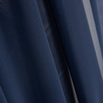 Marineblaue Chiffon-Gaze - Ribes y Casals