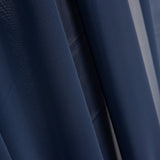 Marineblaue Chiffon-Gaze - Ribes y Casals