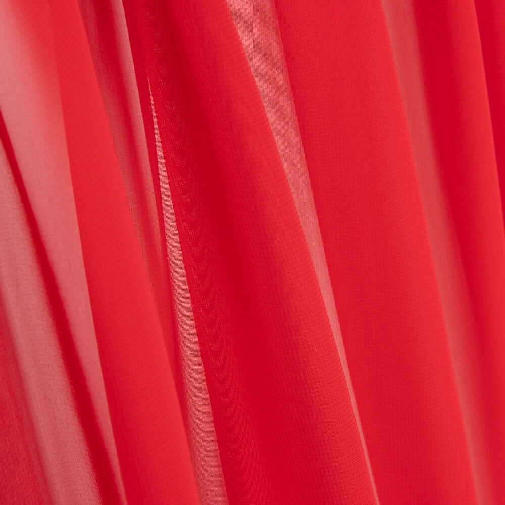 Rote Chiffon-Gaze - Ribes y Casals