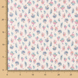 Bambula Gaze Lurex Floral Beige - Ribes y Casals