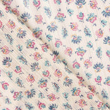Bambula Gaze Lurex Floral Beige - Ribes y Casals