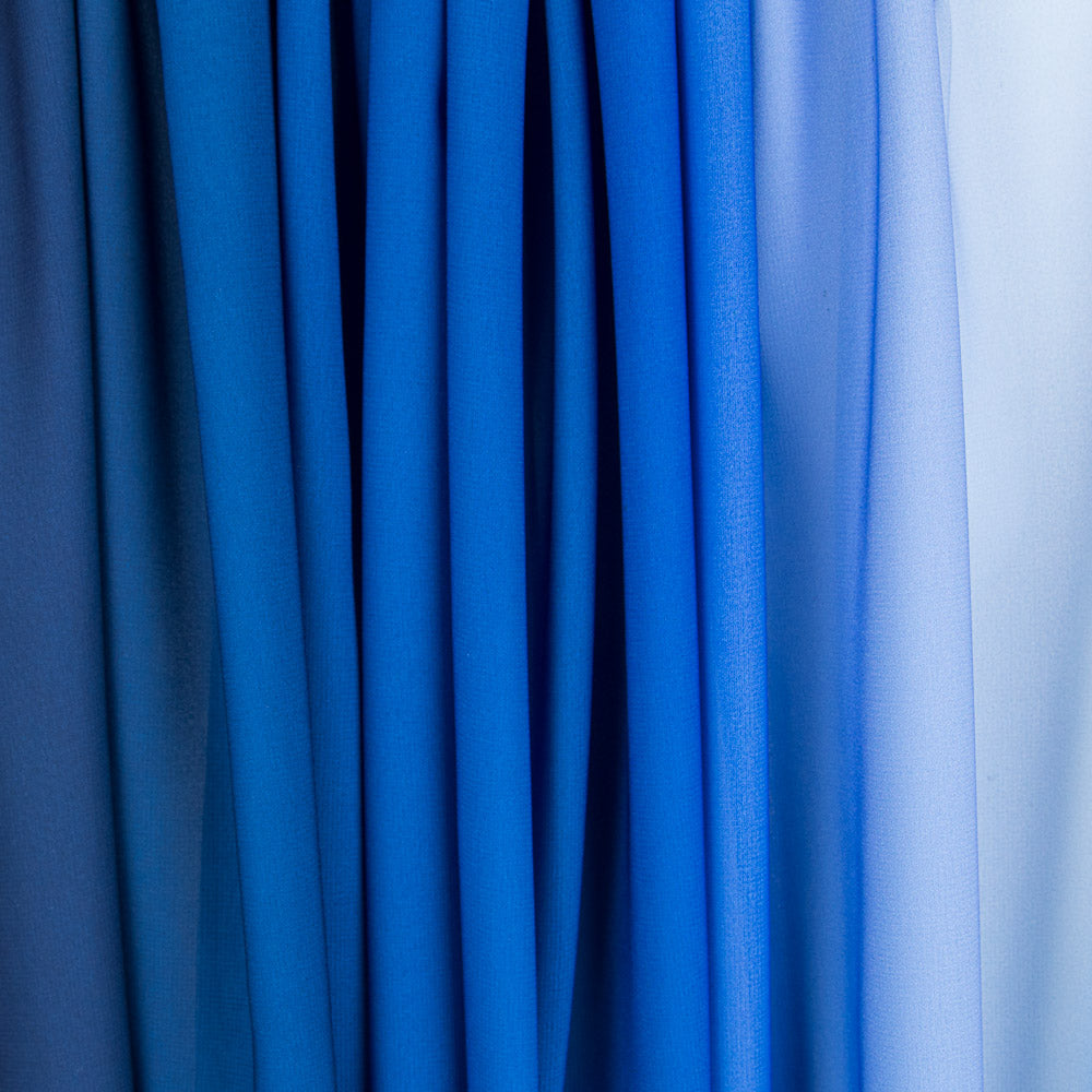 Blaue Degradé-Mullbinde - Ribes y Casals