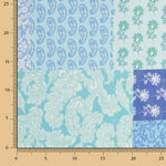 Polyester Gaze Kalkutta Blau - Ribes y Casals