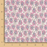 Mull Satin Lurex Blume Rosa - Ribes y Casals