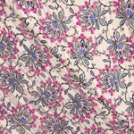 Mull Satin Lurex Blume Rosa - Ribes y Casals