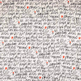 Lurex Gaze Schwarze Buchstaben - Ribes y Casals