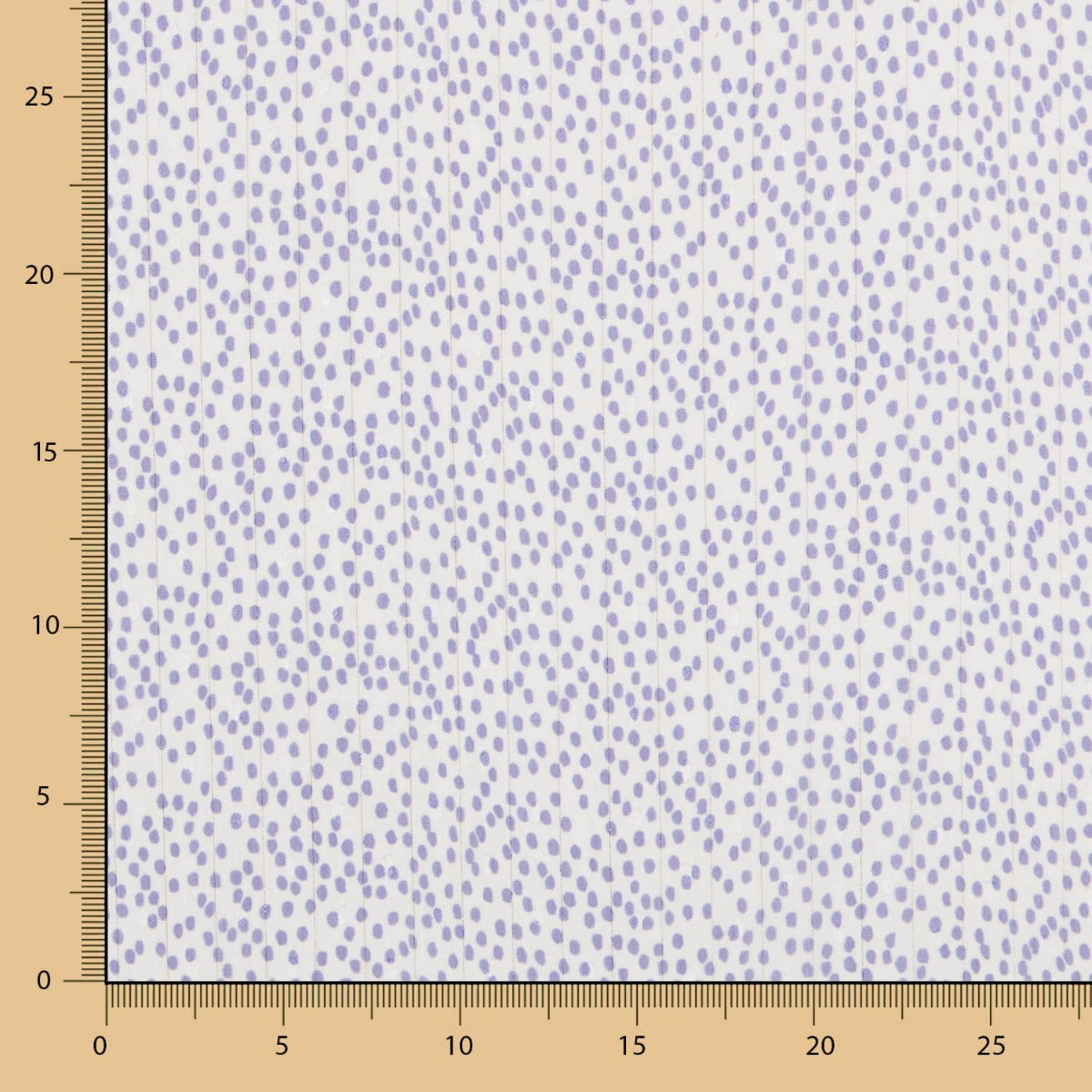 Mauve Polka Dots Lurex Gaze - Ribes y Casals