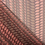 Gaze Bambula Zickzack-Gaze Gaze Gaze Gaze Granat - Verschiedene Größen x Breite 145 cm - Ribes y Casals