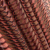 Gaze Bambula Zickzack-Gaze Gaze Gaze Gaze Granat - Verschiedene Größen x Breite 145 cm - Ribes y Casals