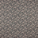 Gaze Lurex Floral Schwarz - Ribes y Casals