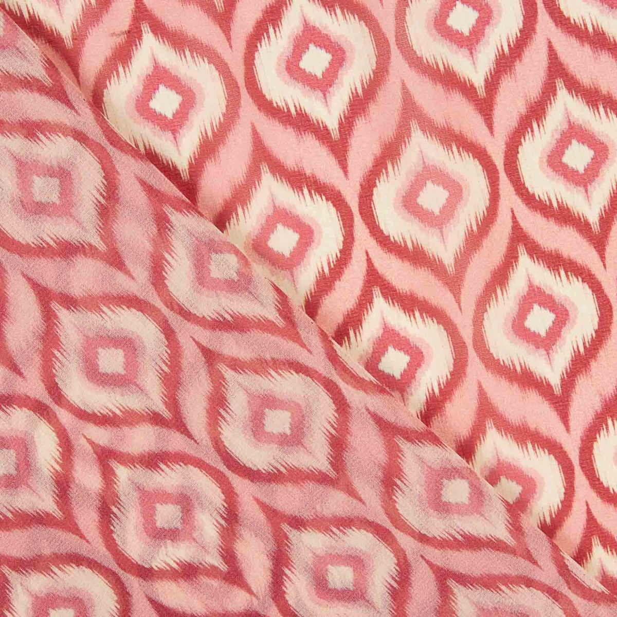 Ethnisch bedruckte Polyester-Gaze-Rosen - Ribes y Casals