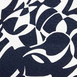 Polyester-Gaze Stuten blau-weiß - Ribes y Casals