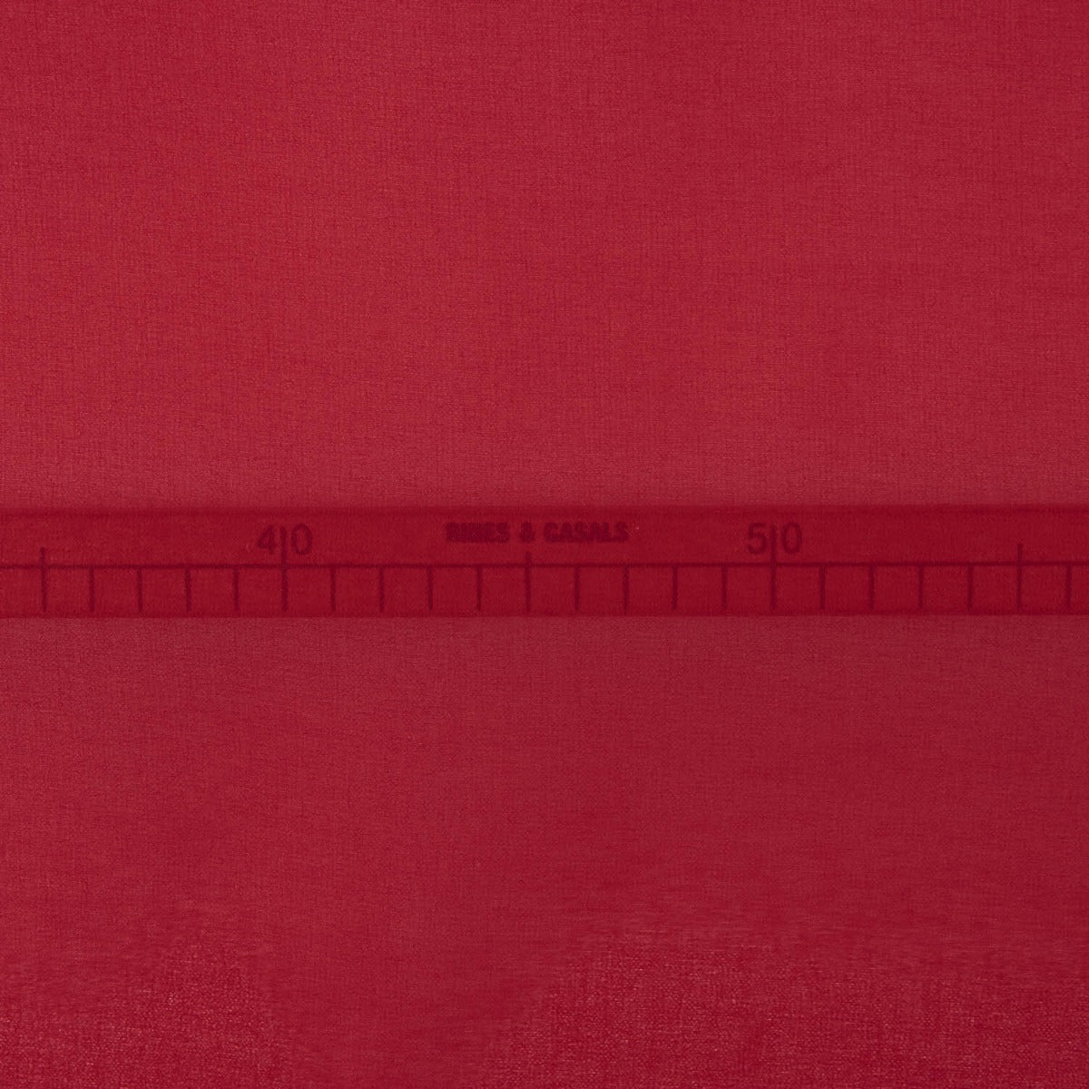 Roter Polyester-Gaze-Reststoff – verschiedene Maße x Breite 150 cm - Ribes y Casals