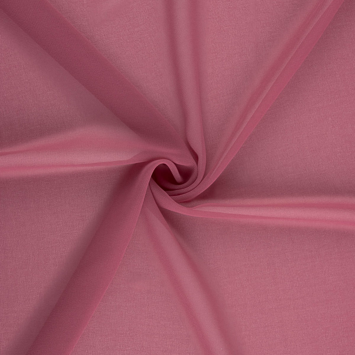 Rhabarberrosa Polyester-Gaze - Ribes y Casals
