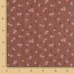 Mull Lurex Mini Blume Granat - Ribes y Casals