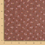 Mull Lurex Mini Blume Granat - Ribes y Casals