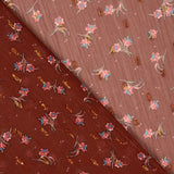 Mull Lurex Mini Blume Granat - Ribes y Casals