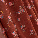 Mull Lurex Mini Blume Granat - Ribes y Casals