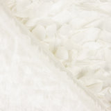 Taft Polyester Ecru Polyester Fantasy Petal - Ribes y Casals