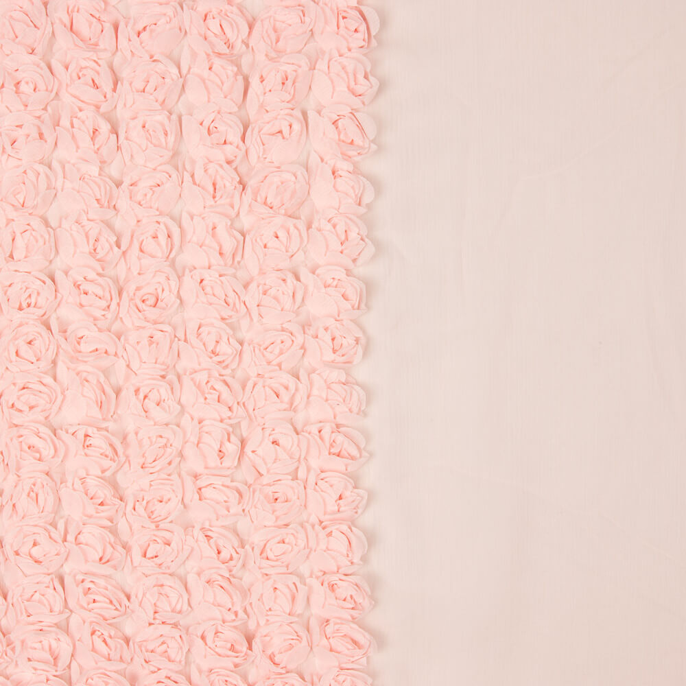 Bambula Polyester Fantasie Rosa Blume - Ribes y Casals