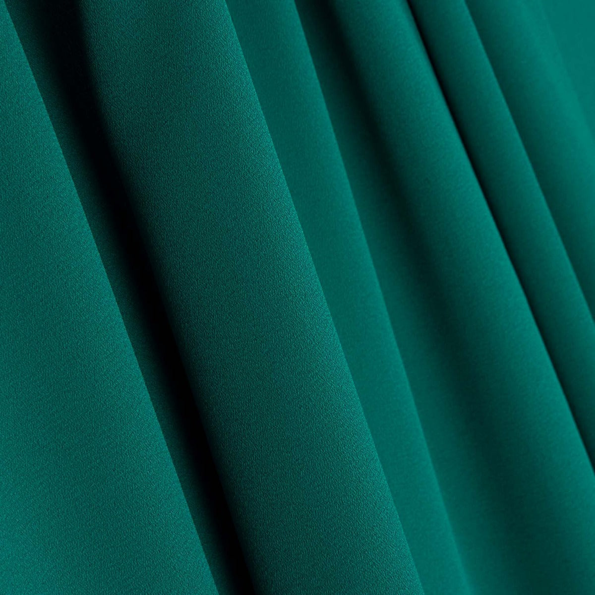 Reststück Georgette-Polyester Atenea Petrol – verschiedene Maße x Breite 150 cm - Ribes y Casals