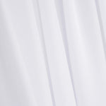 Georgette Polyester Athena Weiß - Ribes y Casals