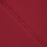 Reststück Georgette-Polyester Atenea Rot – verschiedene Maße x Breite 150 cm - Ribes y Casals