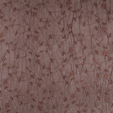 Georgette Crush Braun Stickerei - Ribes y Casals