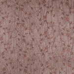Georgette Crush Braun Stickerei - Ribes y Casals