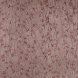 Georgette Crush Braun Stickerei - Ribes y Casals