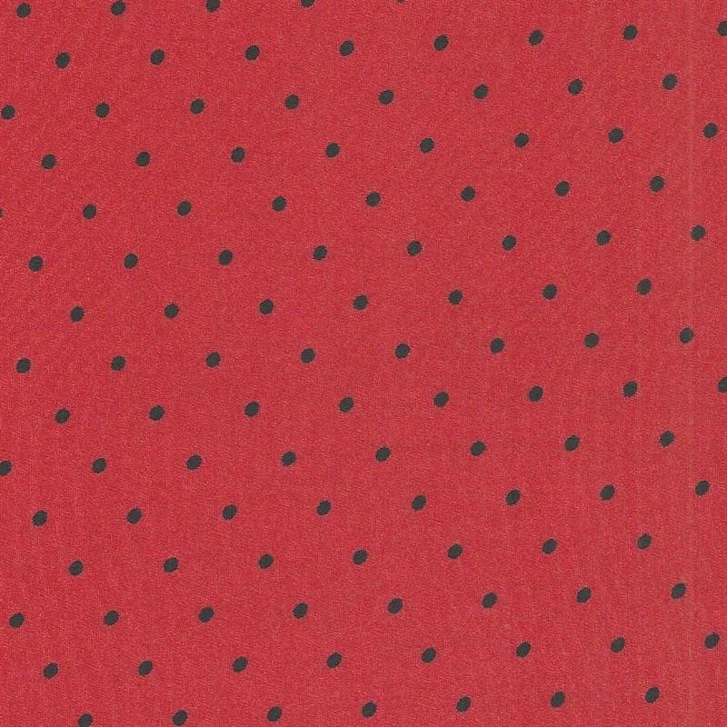 Georgette Lunar Rot Schwarz - Ribes y Casals