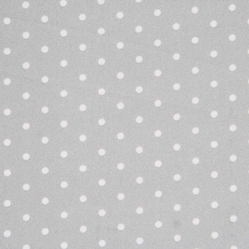 Georgette Polka Dots Grau 4mm - Ribes y Casals