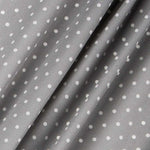 Georgette Polka Dots Grau 4mm - Ribes y Casals