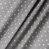 Georgette Polka Dots Grau 4mm - Ribes y Casals