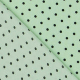 Georgette Polka Dots Grün 4mm - Ribes y Casals